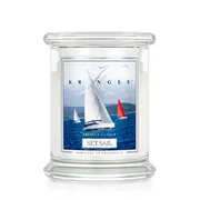 Kringle Candle Set Sail vonná svíčka střední 2-knotová (411 g)