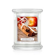 Kringle Candle Spiced Apple vonná svíčka střední 2-knotová (411 g)