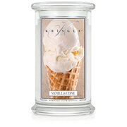 Kringle Candle Vanilla Cone vonná svíčka velká 2-knotová (624 g)