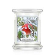 Kringle Candle Winter Apple vonná svíčka střední 2-knotová (411 g)