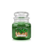 Country Candle Balsam & Cedar vonná svíčka střední 2-knotová (453 g)