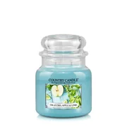Country Candle Cilantro, Apple & Lime vonná svíčka střední 2-knotová (453 g)