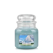 Country Candle Cotton Fresh vonná svíčka střední 2-knotová (453 g)