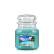 Country Candle Tropical Waters vonná svíčka střední 2-knotová (453 g)