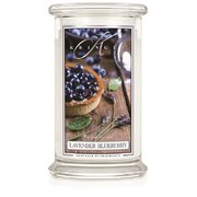 Kringle Candle Lavender Blueberry vonná svíčka velká 2-knotová (624 g)