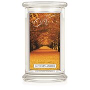 Kringle Candle Autumn Amber vonná svíčka velká 2-knotová (624 g)