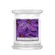 Kringle Candle Sugar Plum Poinsettia vonná svíčka střední 2-knotová (411 g)