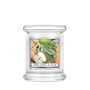 Kringle Candle Crisp Apple & Sage vonná svíčka mini 1-knotová (127 g)