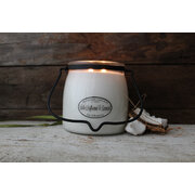 MILKHOUSE CANDLE White Driftwood & Coconut vonná svíčka BUTTER JAR 2-knotová (454 g)