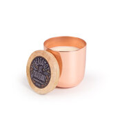 Paddywax FOUNDRY BERGAMONT & MAHOGANY měděná vonná svíčka v kovovém balení (12oz / 340g)