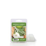 Kringle Candle Crisp Apple & Sage vonný vosk (64 g)