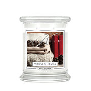 Kringle Candle Warm & Fuzzy vonná svíčka střední 2-knotová (411 g)