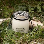 MILKHOUSE CANDLE Silver Birch vonná svíčka BUTTER JAR 2-knotová (454 g)