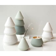 Paddywax Cypress & Fir vonná svíčka "vánoční stromek" malý (5.5 oz / 155g)