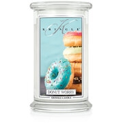 Kringle Candle Donut Worry vonná svíčka velká 2-knotová (624 g)