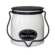 MILKHOUSE CANDLE Tobacco & Honey vonná svíčka BUTTER JAR 2-knotová (454 g)