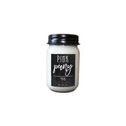 MILKHOUSE CANDLE Pink Peony vonná svíčka Farmhouse Jar (368 g)