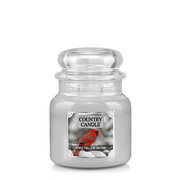 Country Candle First Fallen Snow vonná svíčka střední 2-knotová (453 g)