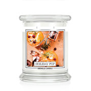 Kringle Candle Holiday Pop vonná svíčka střední 2-knotová (411 g)
