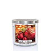 Kringle Candle Deck the Halls 3-knotová vonná svíčka 411g