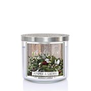 Kringle Candle Juniper Laurel 3-knotová vonná svíčka 411g