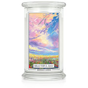 Kringle Candle Beautiful Day vonná svíčka velká 2-knotová (624 g)