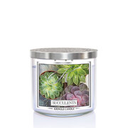 Kringle Candle TUMBLER Succulents 3-knotová vonná svíčka 411g