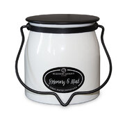 MILKHOUSE CANDLE Rosemary & Mint vonná svíčka BUTTER JAR 2-knotová (454 g)