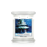 Kringle Candle Winter Wonder vonná svíčka střední 2-knotová (411g)