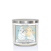 Kringle Candle TUMBLER Sandalwood & Cade 3-knotová vonná svíčka (411g)