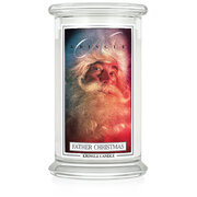 Kringle Candle Father Christmas vonná svíčka velká 2-knotová (624 g)