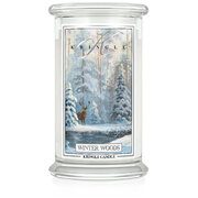 Kringle Candle Winter Woods vonná svíčka velká 2-knotová (624 g)
