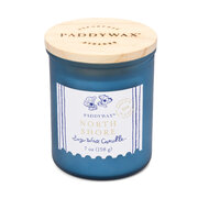 Paddywax COASTAL North Shore vonná svíčka ve skleněném obalu s dřevěným víkem 8oz/226g