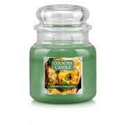 Country Candle Charred Pineapple vonná svíčka střední 2-knotová (510g)