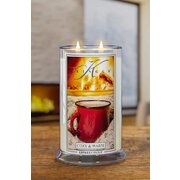 Kringle Candle Cozy & Warm vonná svíčka velká 2-knotová (624 g)