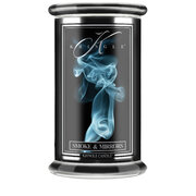 Kringle Candle Reserve Smoke & Mirrors vonná svíčka velká 2-knotová (624 g)