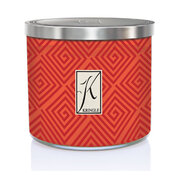 Kringle Candle TUMBLER Bourbon Apple & Oud 3-knotová vonná svíčka (411g)