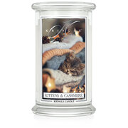 Kringle Candle Kittens & Cashmere vonná svíčka velká 2-knotová (624 g)