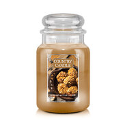 Country Candle Almond Butter Cookies vonná svíčka velká 2-knotová (737 g)