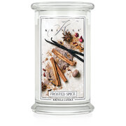Kringle Candle Frosted Spice vonná svíčka velká 2-knotová (624 g)