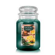 Country Candle Winter Spice vonná svíčka velká 2-knotová (737 g)