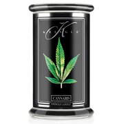 Kringle Candle Reserve Cannabis vonná svíčka velká 2-knotová (624 g)