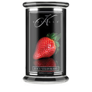 Kringle Candle Reserve Juicy Strawberry vonná svíčka velká 2-knotová (624 g)
