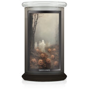 Kringle Candle Halloween Print Based Ghost Spirits vonná svíčka velká 2-knotová (624 g)