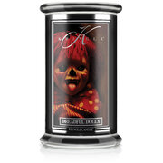 Kringle Candle Halloween Dreadful Dolly vonná svíčka velká 2-knotová (624 g)