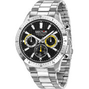 Sector R3253578021 series 270 dual time Mens Watch 45mm 5ATM