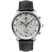 Zeppelin 8584-4 Mens Watch Friedrichshafen Chronograph 40mm 5ATM 
