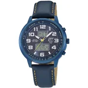 ETT Eco Tech Time EGS-11734-32L Mens Watch Solar Drive Radio-controlled 48mm 10ATM 