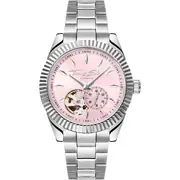 Thomas Sabo WA0418-201-204 Ladies Watch Rebel Pink Automatic 36mm 5ATM 