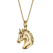 Thomas Sabo KE2342-414-39-L50V Necklace Horse head Elyndra Gold-plated Ladies